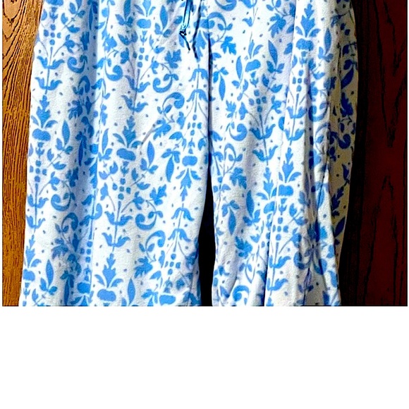 Vintage micro fleece pants satin drawstring PJ/Street no flaw Covington 2X Sears - Picture 3 of 9